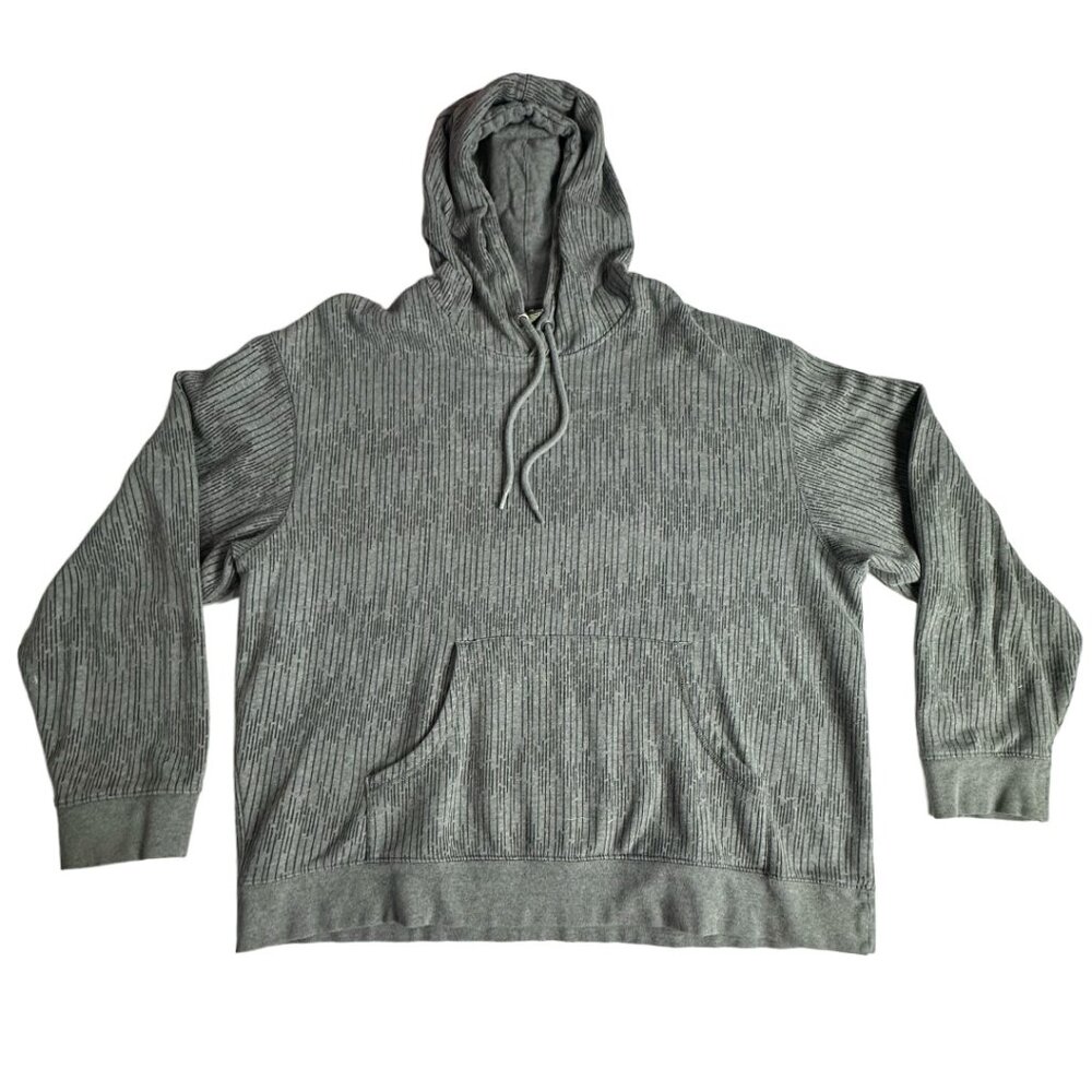 Xersion Gray Stripe Hoody XXL Men's